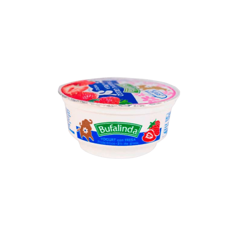 YOGURT BUFALINDA CON FRESA EL GRIEGO 180 GR Bodegón Actual